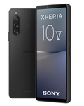Sony Xperia 10 V Black - 6.1 Inch 21:9 Wide OLED - Triple lens - Lightweight & Compact - 3.5 mm audio jack - Android 13 - SIM free - 6GB RAM - 128GB Storage - IP65/68 rating - Dual SIM hybrid *1