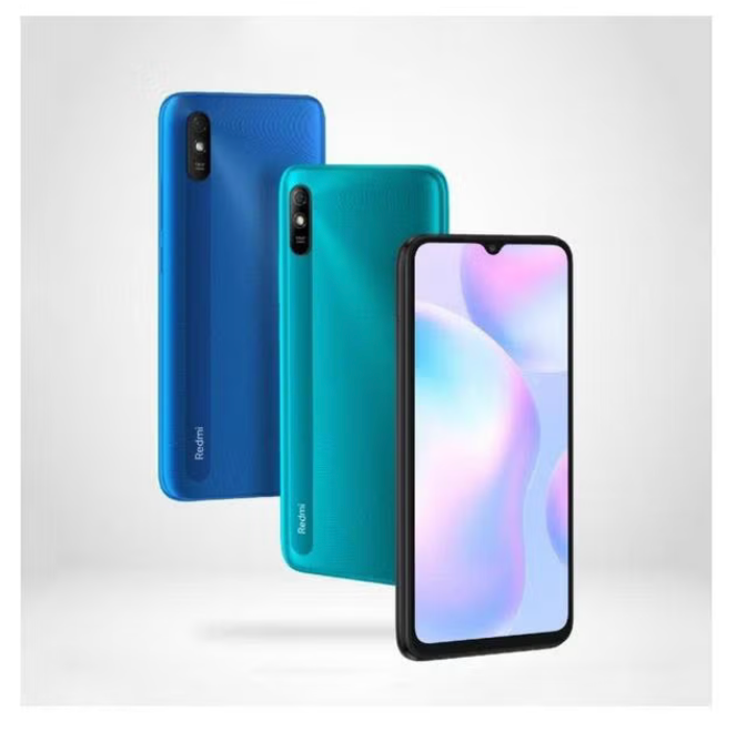 Redmi 9A Dual Sim Sand Black 4GB RAM 64GB 4G -Clear Blue NEW BOX PACKED