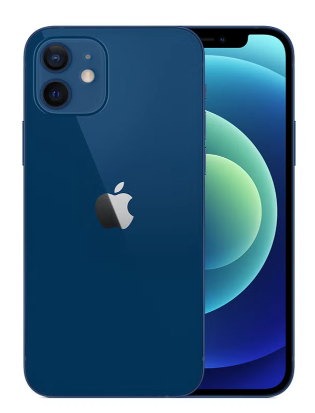 Renewed - iPhone 12 128GB Blue 5G With Facetime - International Version