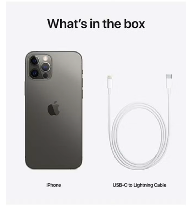 Renewed - iPhone 12 Pro 128GB Graphite 5G With Facetime - International Version