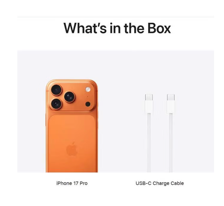 iPhone 17 Pro 256 GB Cosmic Orange 5G (eSim only) With FaceTime - International