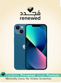 Renewed - iPhone 13 256GB Blue 5G With Facetime - International
