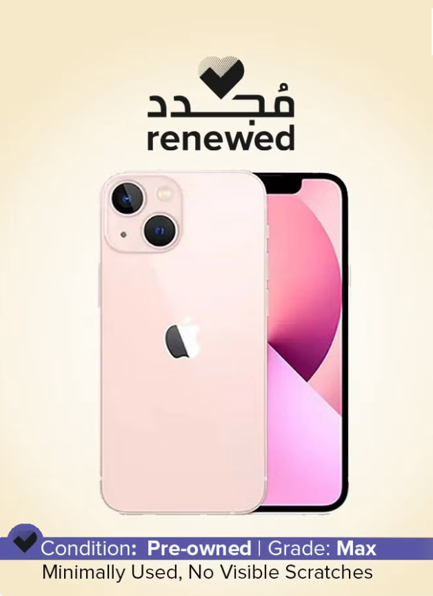 Renewed - iPhone 13 256GB Blue 5G With Facetime - International