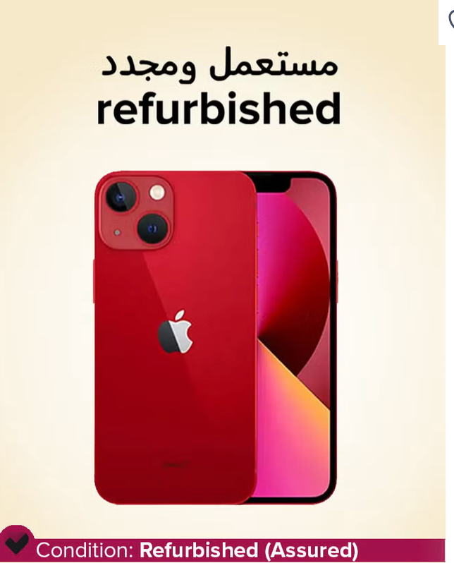 Renewed - iPhone 13 256GB Blue 5G With Facetime - International