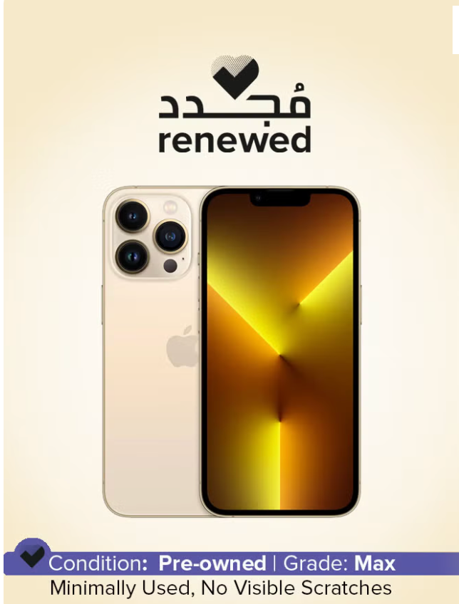 RENEWED iPhone 13 Pro Max With Facetime 256GB Sierra Blue 5G