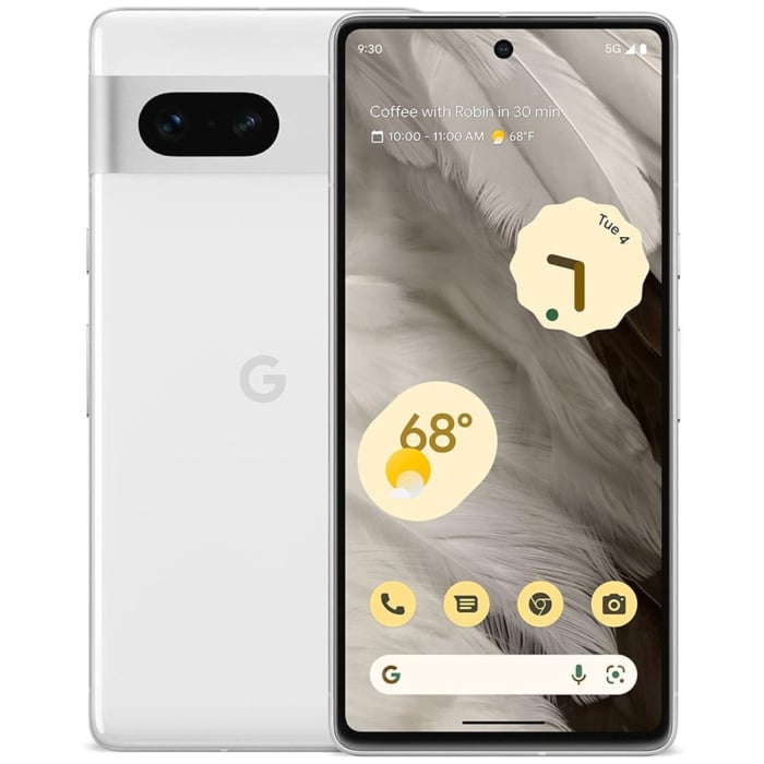 Google Pixel 7 5G 128GB 8GB RAM Snow 1Sim + eSim RENEWED