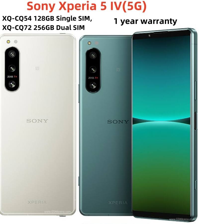Sony Xperia 5 IV Dual-SIM 128GB 5G Smartphone Unlocked